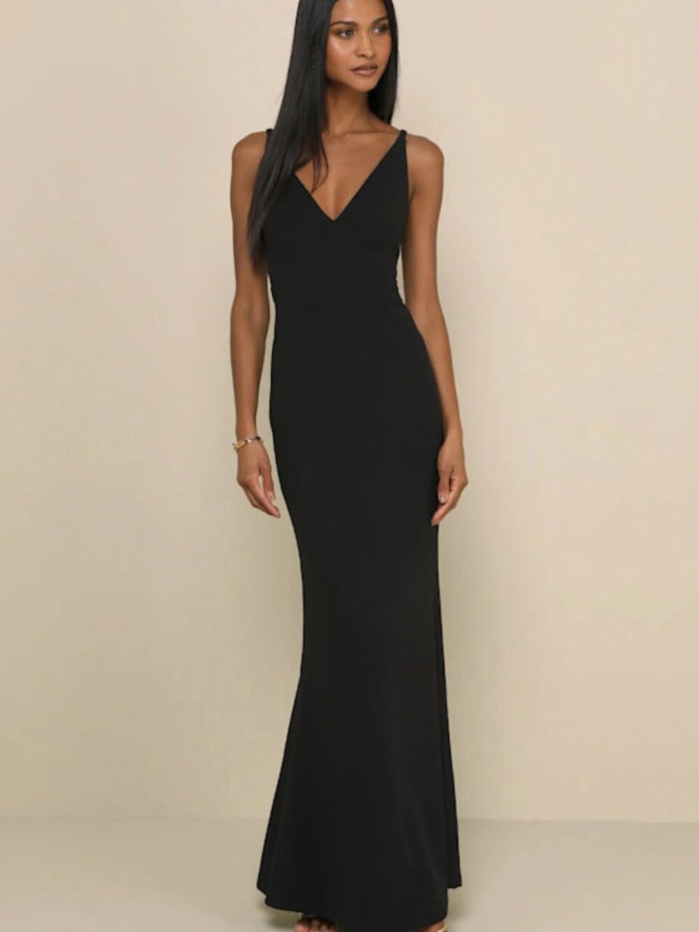 Lulus Melora Black Sleeveless Maxi Dress - Size L